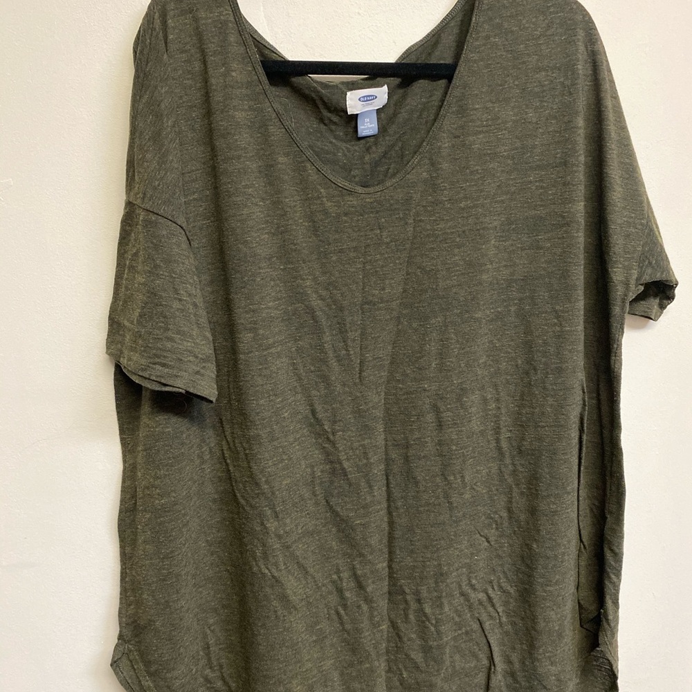 Ballet neck tunic tee